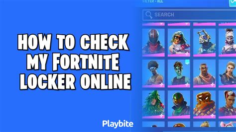 fortnite locker room|check my fortnite locker.